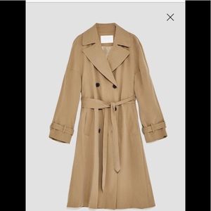 Zara oversized trench coat